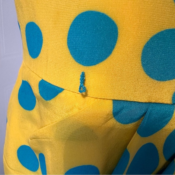 Scaasi Dress 100%silk - Picture 9 of 16